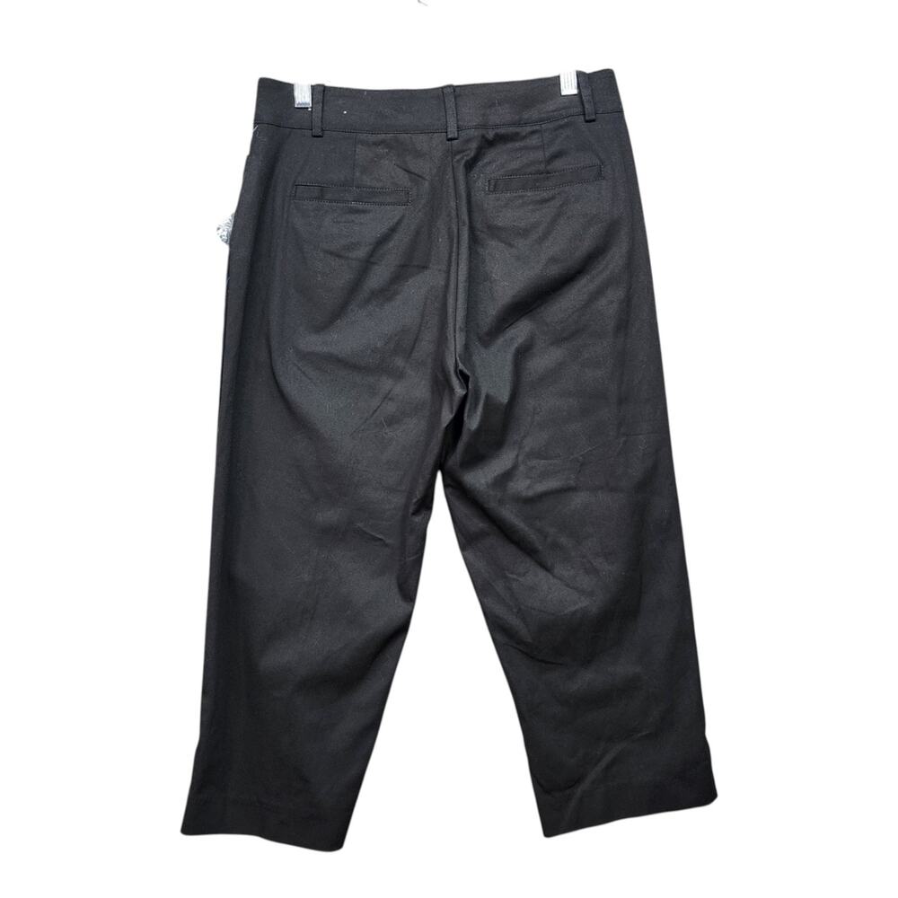 NWT Studio Works Capris Pants Women’s Size 8 Black Slimming Stretch No Gap Waist - Picture 3 of 11
